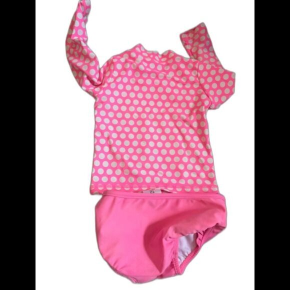 Carter's‎ Swimsuit Rash Guard Girls swim 12M - Picture 4 of 4